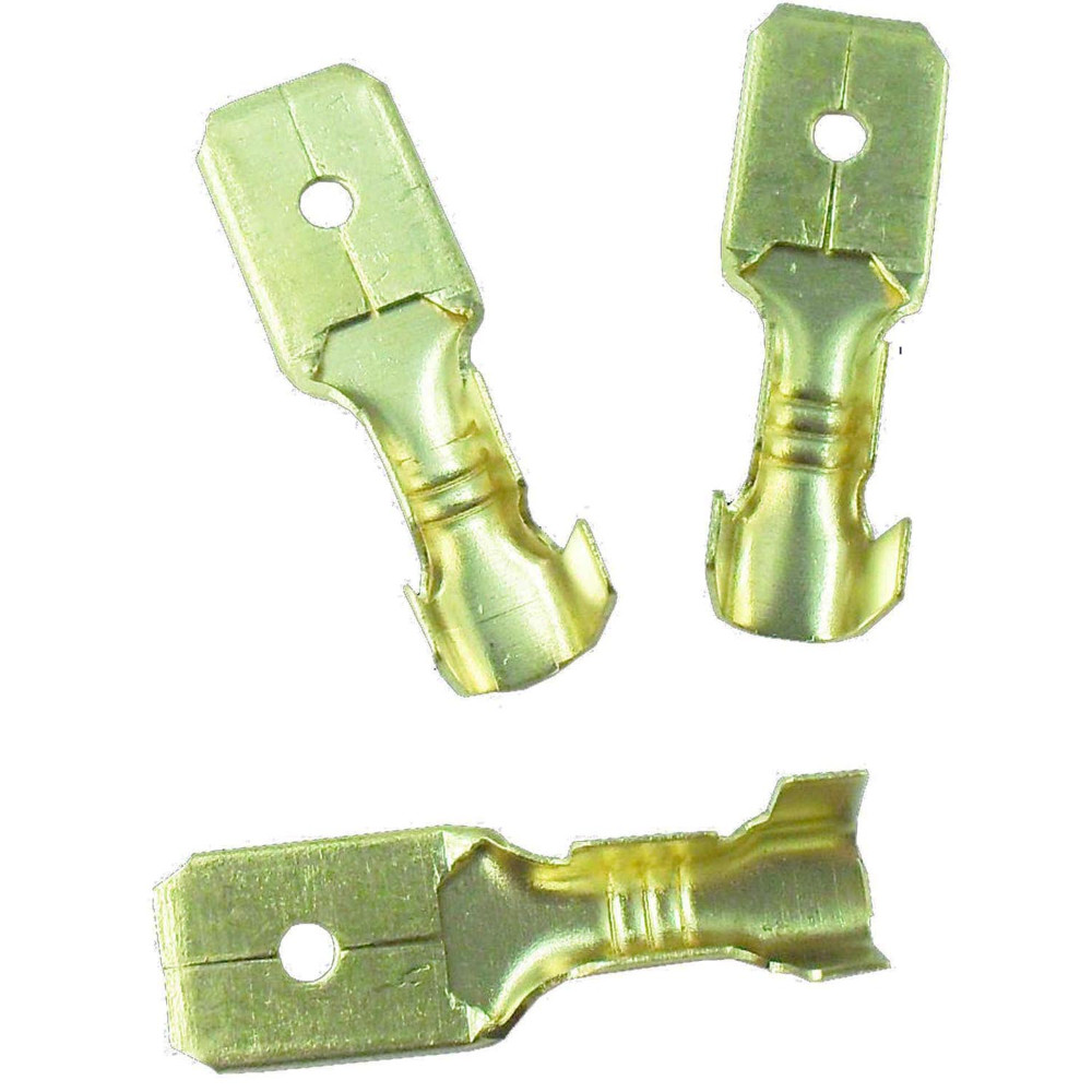 TERMINAL COBRE PLANA MACHO X4PCS (DJ617-63B) (HT30073)