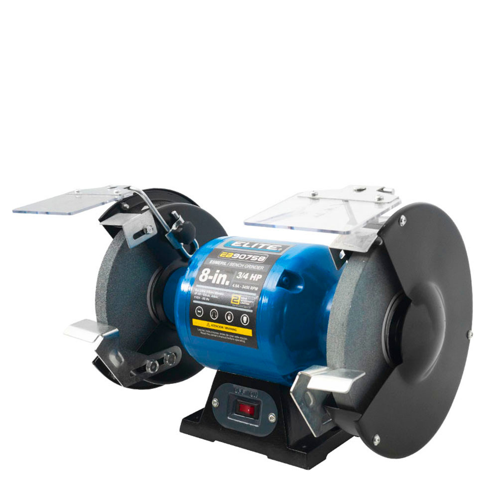 ESMERIL ELECTRICO ELITE 8" 3/4 HP 3450 RPM (EB90758)