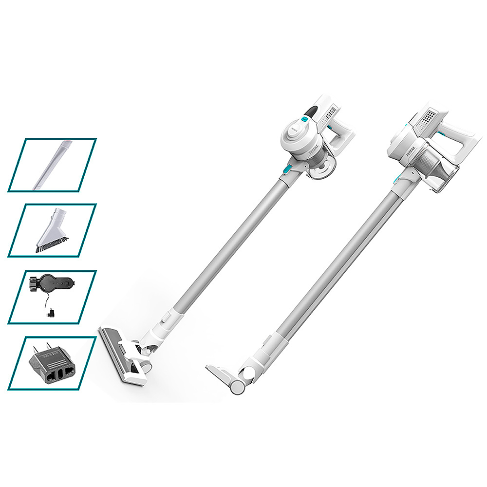 ASPIRADORA MANUAL RECARGABLE 8LTS TOTAL USO DOMESTICO (TVCH22091)