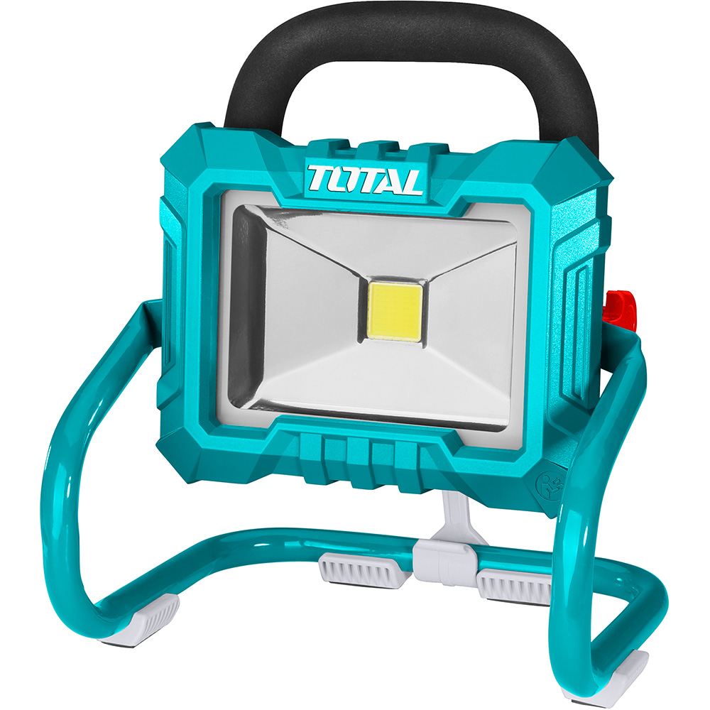 REFLECTOR INALAMBRICO 20W INDUSTRIAL PARA TRABAJO BATERIA Y CARGADOR NO INCLUIDO TOTAL (TFLI2002)