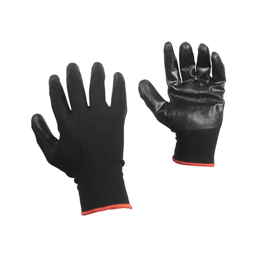 [10115D] GUANTE NITRILO SEGURIDAD NEGRO TALLA XL-10