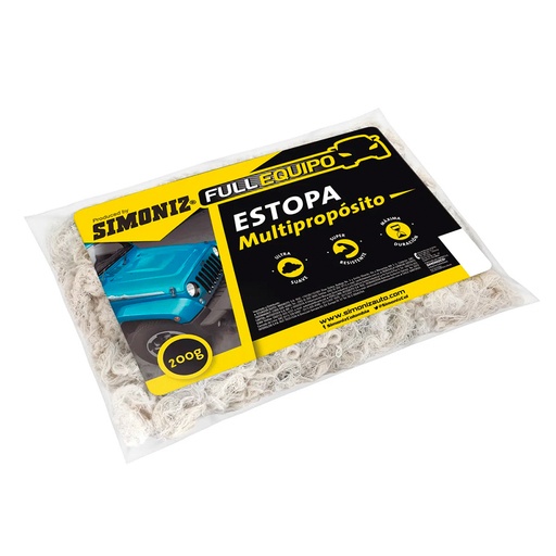 [16630] ESTOPA MULTIPROPOSITO 200 GRAMOS SIMONIZ (102322)