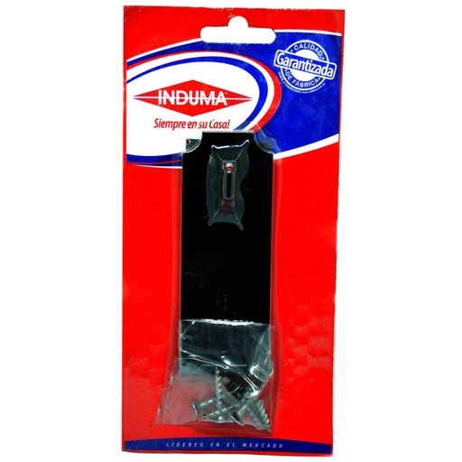 [12055] PORTACANDO INDUMA 4" NEGRO