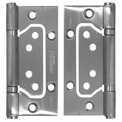 [11497] BISAGRA OMEGA  ACERO INOXIDABLE INDUMA PREMIUM 4"   PAR