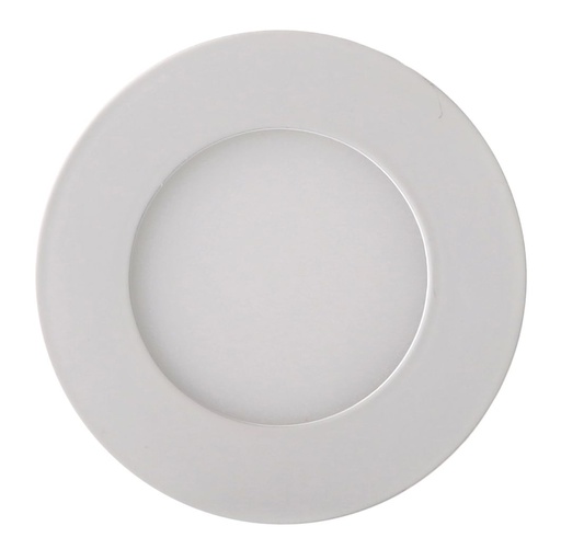 [8383C] PANEL LED 3W REDONDO INCRUSTAR LUZ DIA KARLUZ