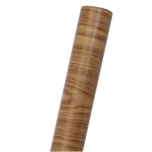 [IH5124] PAPEL CONTACT  PEGAFACIL 3MTS MADERA (3844)