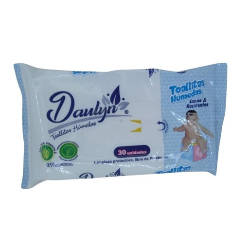 [22108] PAÑITOS HUMEDOS DAULYN X 30 UNIDADES