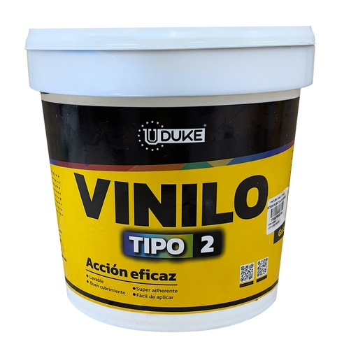 [14566KA] PINTURA VINILO TIPO 2 INTERIOR BLANCO ALMENDRA GALON (UDUKE)