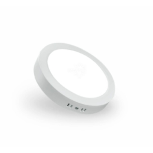 [8806B] PANEL LED 18W REDONDO S/P LUZ DIA ONIX (6500K) (ZFR541)