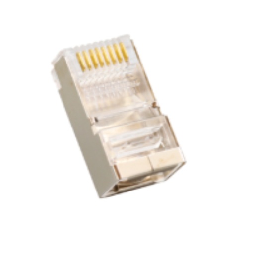 [IH9047] CONECTOR RJ45 METALICO CATEGORIA 5E JALCCTV07 X PAR (80293)