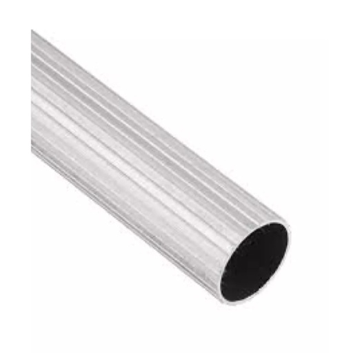 [IH9290] TUBO CORTINERO EN ALUMINIO CRUDO 3/4 X METRO (46318)