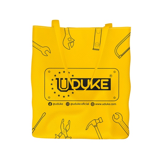 [21735] BOLSA REUTILIZABLE EN CAMBRE 35X10X40CM  UDUKE (HT3343)