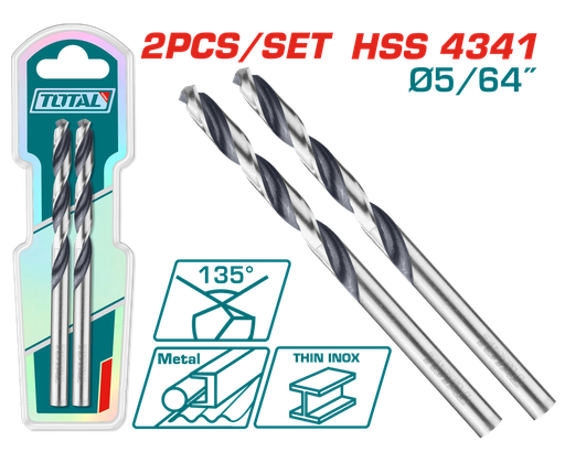 [21529] BROCA LAMINA 5/64" JUEGO X 2PZS  INDUSTRIAL SUPER TOTAL (TAC1206454)