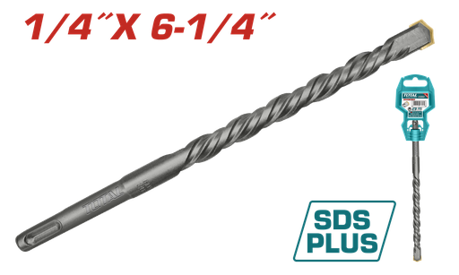 [21404] BROCA SDS PLUS 1/4 X 6-1/4" INDUSTRIAL SUPER TOTAL (TAC3101042)
