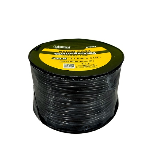 [21739] NYLON PARA GUADAÑADORA 2.4MM GRIS UDUKE  X METRO (HT3352)