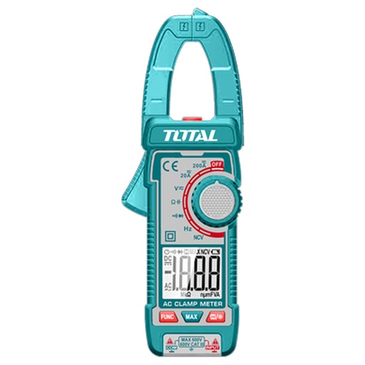 [21446] PINZA VOLTIAMPERIMETRICA 400V DIGITAL INDUSTRIAL  SUPERTOTAL (TMT762001)