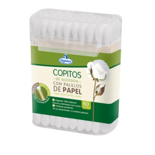 [IH9463] COPITOS HIGIETEX ECOLOGICOS X 50 UN
