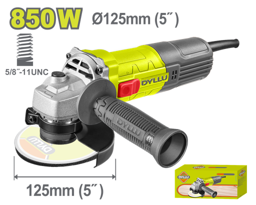 [22061] PULIDORA 5 INDUSTRIAL 850W 120V DYLLU (UDTAG15851)