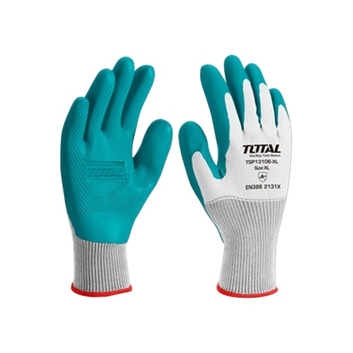 [22016] GUANTE DE LATEX XL INDUSTRIAL SUPER TOTAL (TSP13106-XL)