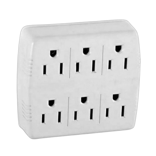 [20818] TOMA MULTIPLE X6 DE PARED UDUKE U63A(20818)
