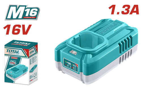[21097] CARGADOR DE BATERIAS 16V INDUSTRIAL SUPER TOTAL (UTFCLI1613)