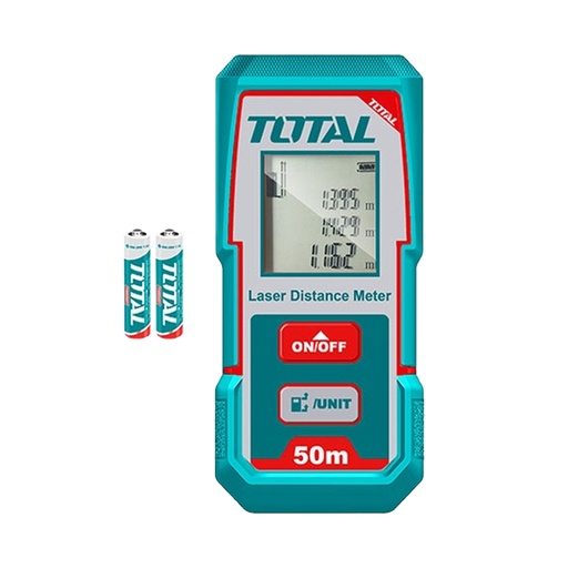 [22094] MEDIDOR DE DISTANCIAS LASER 50MTS  INDUSTRIAL SUPER TOTAL (TMT55016)