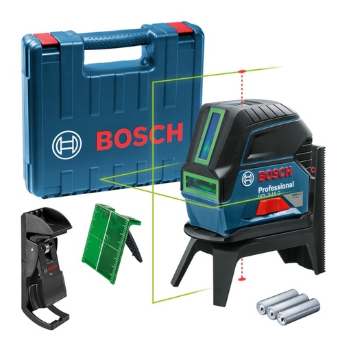 [22275] NIVEL LASER BOSCH COMBINADO 2 LINEAS Y PLOMADA BOSCH GCL 2-15 G