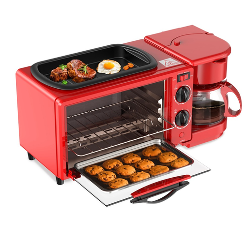 [22252] ESTACION DE DESAYUNO MULTIFUNCIONAL 3 EN 1   1350W 120V DECAKILA (KUEV003R)