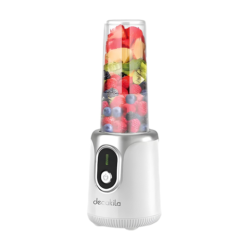 [22244] LICUADORA PORTATIL 600 ML RECARGABLE INCUYE VASO DECAKILA (KUJB068T)