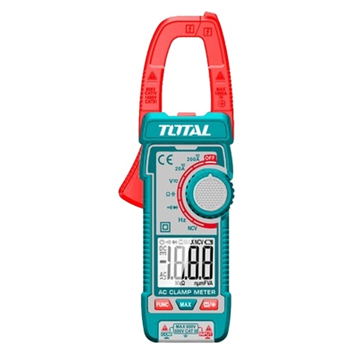 [22272] PINZA VOLTIAMPERIMETRICA DIGITAL 400V  4000 CONTEOS RMS TOTAL (TMT762002)