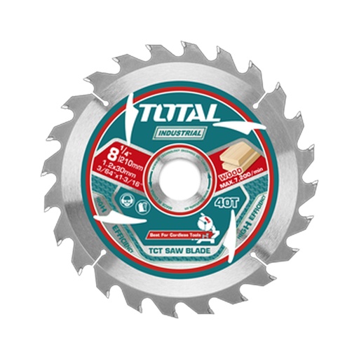 [22194] DISCO CORTE MADERA 8-1/4" INDUSTRIAL TOTAL (TAC2332103)