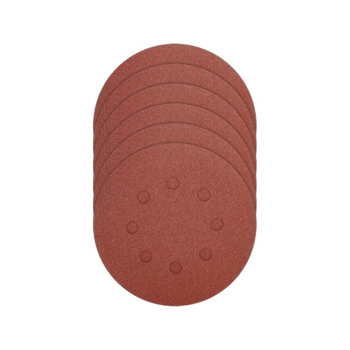 [22211] JUEGO DE HOJAS DE LIJA X 50 PIEZAS 5" PARA LIJADORA ORBITAL TOTAL (TAC7312511)