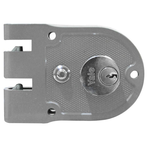 [7487A] CHAPA CANDADO YALE 396  IZQUIERDA SIN ROSETA (3022) 