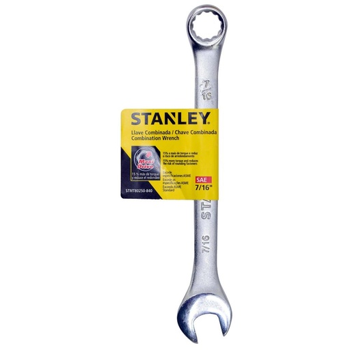 [11789] LLAVE MIXTA STANLEY # 7/16