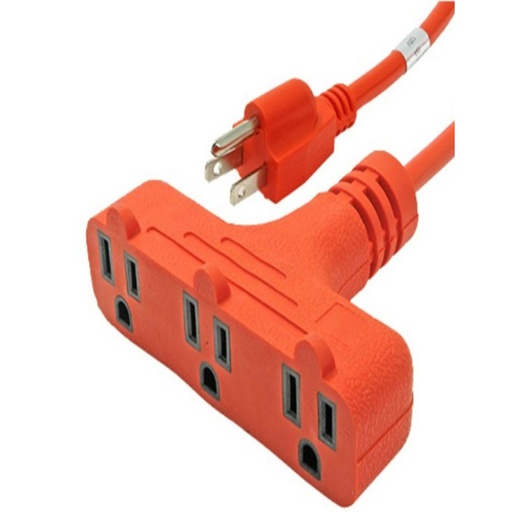 [DY45803] EXTENSION 3M EXTERIOR NARANJA X3SALIDAS TITANIUM (0045803) 
