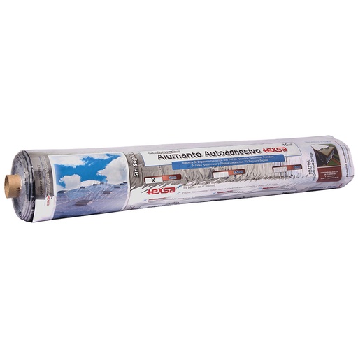 [18445] ALUMANTO AUTOADHESIVO 2.0 MM X 10 M2 TEXSA
