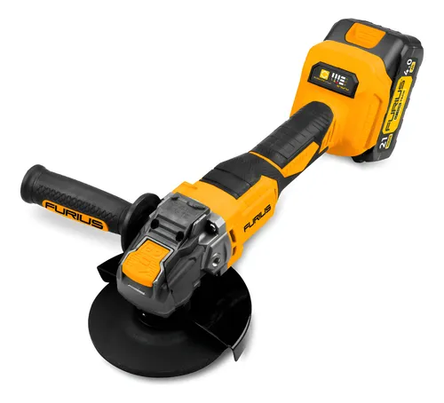[22597] PULIDORA INALAMBRICA 4 1/2" 21V INCLUYE CARGADOR +  BATERIA 4AH FURIUS (FAG20B)  
