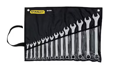 [22585] LLAVE MIXTA STANLEY JUEGO X 14 (7-24MM (86-081)