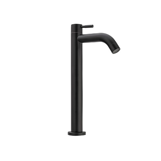 [21107] LINEA GRIVAL LLAVE LAVAMANOS SENCILLA ALTO VERA MATEBLACK (VA0035551)