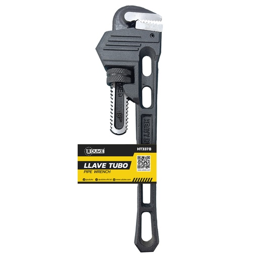 [21621] LLAVE TUBO NEGRO 18" UDUKE (HT3378)