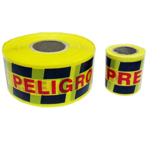[12135A] CINTA PELIGRO X 500 MTS (450M) (PELIGRO NO PASE)