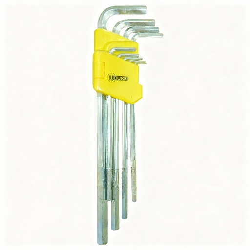 [19932] LLAVE ALEM JUEGO X 9 PCS LARGA UDUKE
 (HT2265)