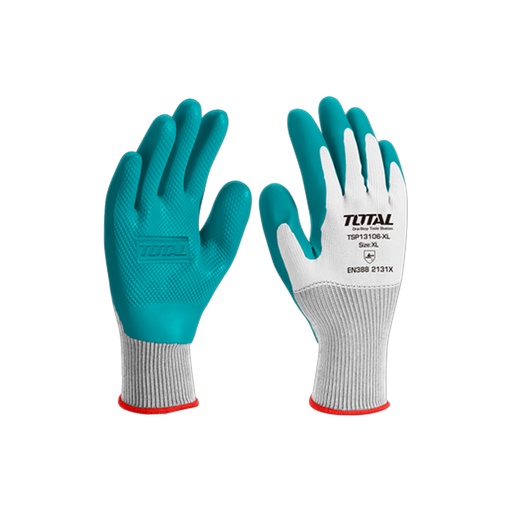 [22016P] GUANTE DE LATEX XL INDUSTRIAL SUPER TOTAL (TSP13106-XL)(PTV X1)