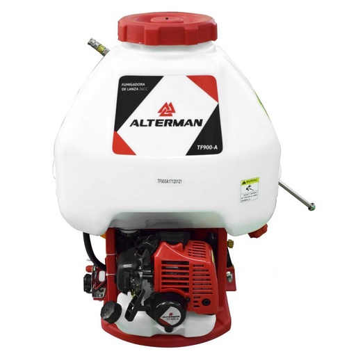 [12765] BOMBA FUMIGADORA ALTERMAN DE LANZA 2 TIEMPOS A GASOLINA 25 LITROS 26CC(TF-900-A)(GARANTIA 1 AÑO)(499657)