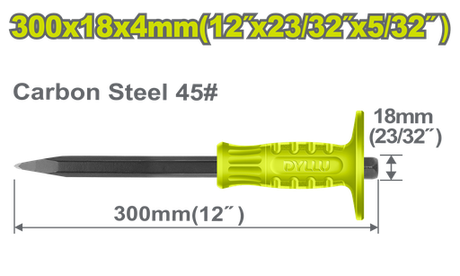 [22803] CINCEL DE PUNTA 5/32" X 10"  DYLLU (DTCC1304)