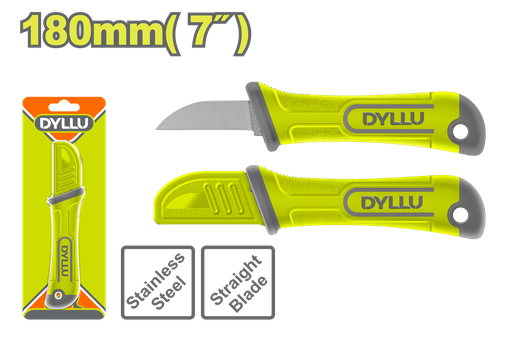 [22751] CUCHILLO PELACABLE 180MM 7" DYLLU (DTSX8611)