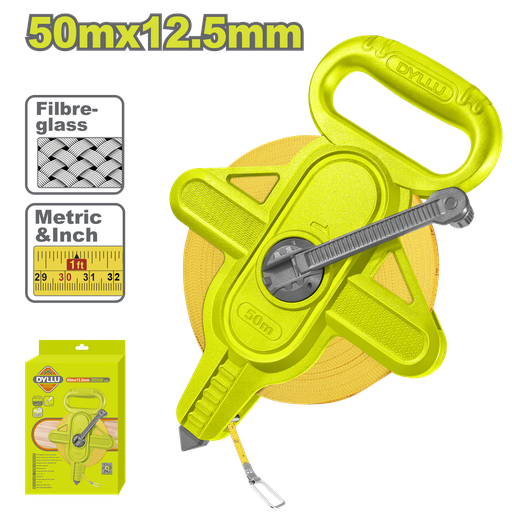 [22826] DECAMETRO 50MTS FIBRA DE VIDRIO DYLLU (DTMT2550)