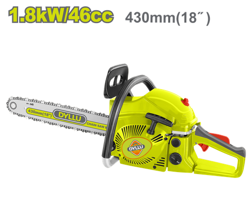 [22921] MOTOSIERRA 18" 46CC A GASOLINA DYLLU (DTGC1552)