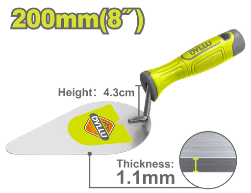 [22851] PALUSTRE 8" MANGO PLASTICO DYLLU (DTBT8308)
