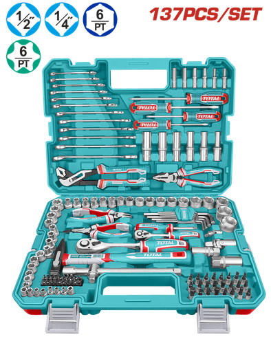 [23140] RACHE CON COPAS  1/2,1/4  X 137 PZS INDUSTRIAL SUPER TOTAL (THKTHP21376)